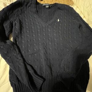 Navy Ralph Lauren Sport Sweater
